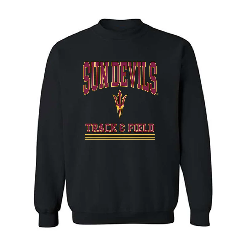 Arizona State - NCAA Women's Track & Field : Lauren Brown - Classic Fashion Shersey Crewneck Sweatshirt Hoodie with Magnetic Closure Innovative Modern Arizona State - NCAA Women's Track & Field : Lauren Brown - Classic Fashion Shersey Crewneck Sweatshirt Hoodie with Magnetic Closure Innovative Modern