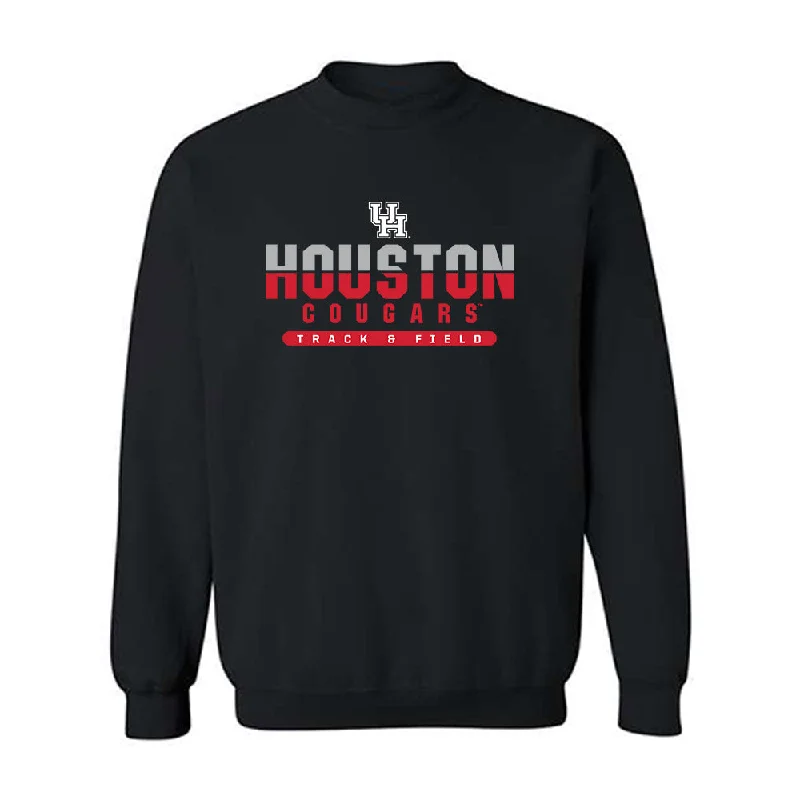Houston - NCAA Women's Track & Field : Sydney Freeman - Classic Shersey Crewneck Sweatshirt Hoodie with Rhinestones Sparkly Elegant Houston - NCAA Women's Track & Field : Sydney Freeman - Classic Shersey Crewneck Sweatshirt Hoodie with Rhinestones Sparkly Elegant