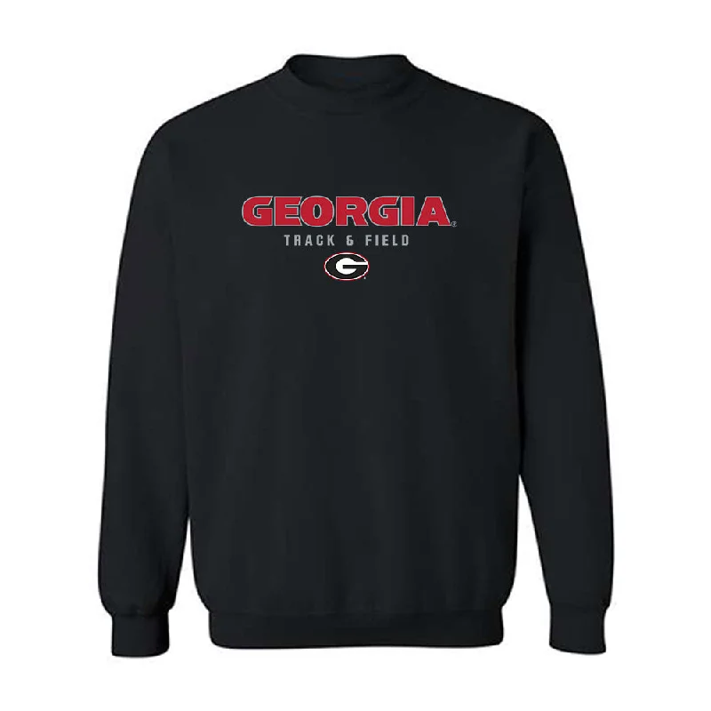 Georgia - NCAA Women's Track & Field : Danah Nembhard - Classic Shersey Crewneck Sweatshirt Hoodie with Color Block Contrast Stylish Georgia - NCAA Women's Track & Field : Danah Nembhard - Classic Shersey Crewneck Sweatshirt Hoodie with Color Block Contrast Stylish