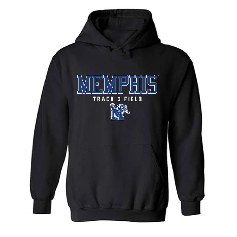 Memphis - NCAA Women's Track & Field : Riley Simmons - Hooded Sweatshirt Hoodie with Ribbed Cuffs Snug Fit Comfort Memphis - NCAA Women's Track & Field : Riley Simmons - Hooded Sweatshirt Hoodie with Ribbed Cuffs Snug Fit Comfort