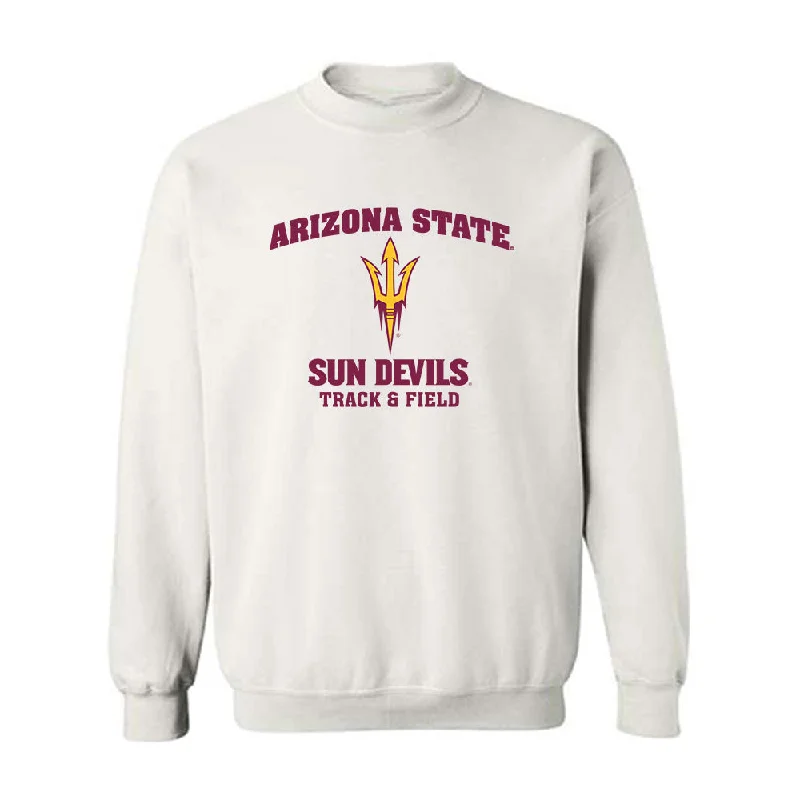 Arizona State - NCAA Women's Track & Field : Lauren Brown - Sports Shersey Crewneck Sweatshirt Hoodie with Velcro Closure Adjustable Secure Arizona State - NCAA Women's Track & Field : Lauren Brown - Sports Shersey Crewneck Sweatshirt Hoodie with Velcro Closure Adjustable Secure
