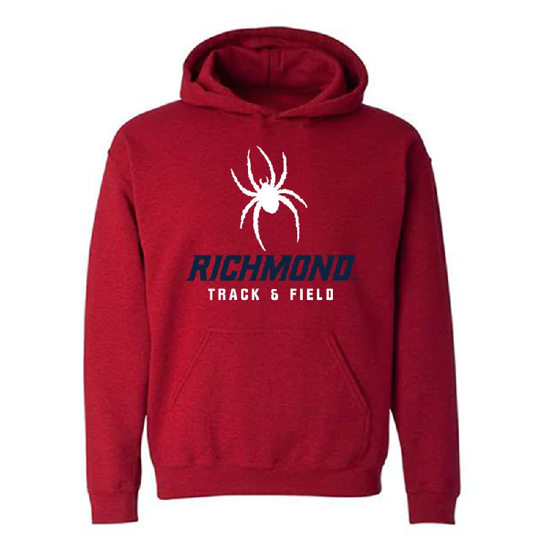 Richmond - NCAA Women's Track & Field : Charlotte Hudson - Hooded Sweatshirt Hoodie with Lace Feminine Delicate Richmond - NCAA Women's Track & Field : Charlotte Hudson - Hooded Sweatshirt Hoodie with Lace Feminine Delicate