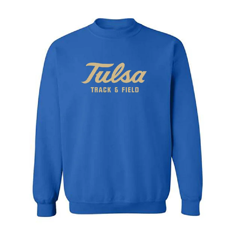 Tulsa - NCAA Women's Track & Field : Gabbie Washington - Classic Shersey Crewneck Sweatshirt Hoodie with Hem Embroidery Detailed Premium Tulsa - NCAA Women's Track & Field : Gabbie Washington - Classic Shersey Crewneck Sweatshirt Hoodie with Hem Embroidery Detailed Premium