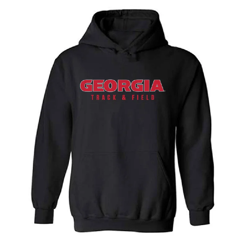 Georgia - NCAA Women's Track & Field : T'oni Birden - Classic Shersey Hooded Sweatshirt Hoodie with Slim Fit Tailored Modern Georgia - NCAA Women's Track & Field : T'oni Birden - Classic Shersey Hooded Sweatshirt Hoodie with Slim Fit Tailored Modern