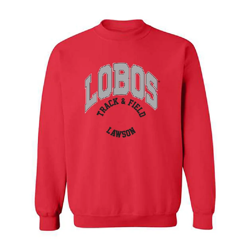 New Mexico - NCAA Women's Track & Field : Laylah Lawson - Classic Fashion Shersey Crewneck Sweatshirt Hoodie with Lining Warm Insulated