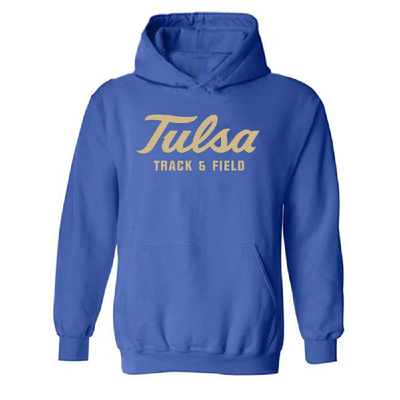 Tulsa - NCAA Women's Track & Field : Gabbie Washington - Classic Shersey Hooded Sweatshirt Hoodie with Hem Contrast Bold Stylish Tulsa - NCAA Women's Track & Field : Gabbie Washington - Classic Shersey Hooded Sweatshirt Hoodie with Hem Contrast Bold Stylish
