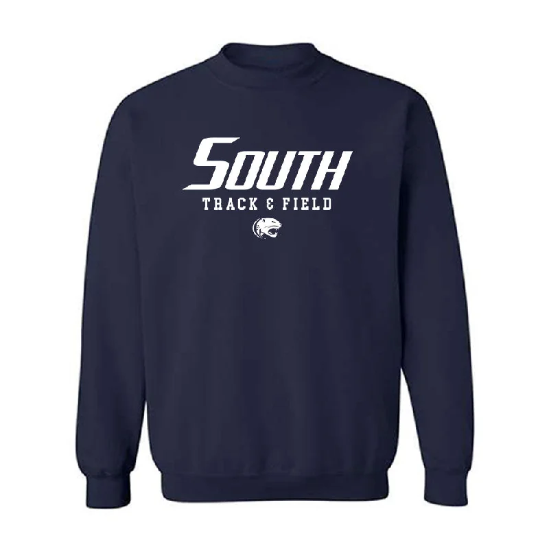 South Alabama - NCAA Women's Track & Field : Morgan Mathews - Classic Shersey Crewneck Sweatshirt Hoodie with Snap Buttons Easy Quick South Alabama - NCAA Women's Track & Field : Morgan Mathews - Classic Shersey Crewneck Sweatshirt Hoodie with Snap Buttons Easy Quick