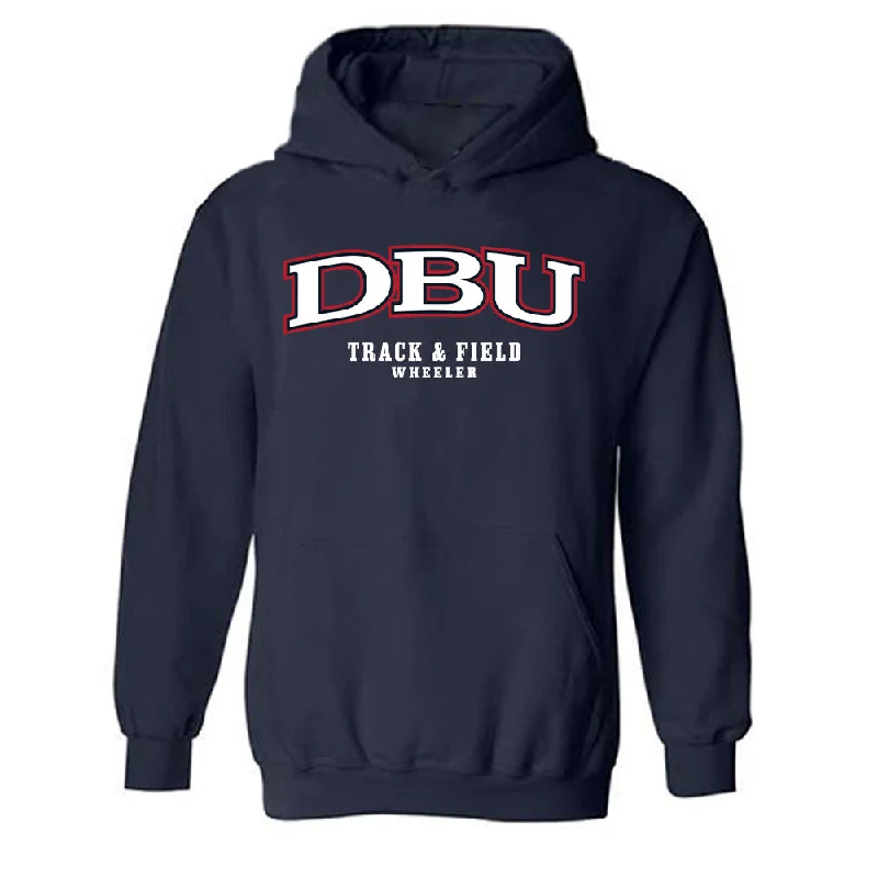Dallas Baptist - NCAA Women's Track & Field : Cierra Wheeler - Classic Shersey Hooded Sweatshirt Hoodie with Batwing Sleeves Loose Dramatic Dallas Baptist - NCAA Women's Track & Field : Cierra Wheeler - Classic Shersey Hooded Sweatshirt Hoodie with Batwing Sleeves Loose Dramatic