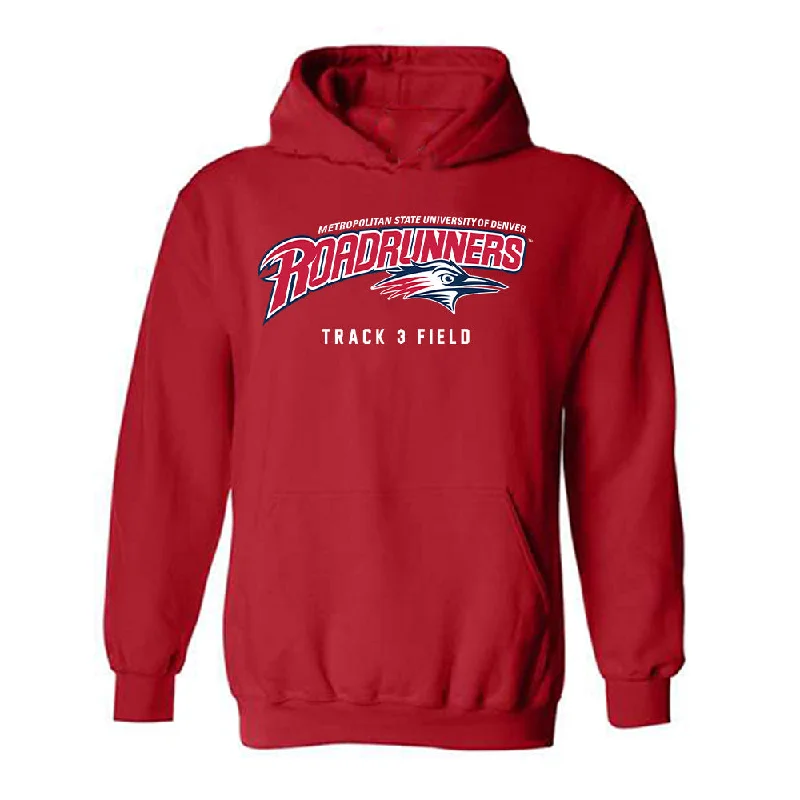 MSU Denver - NCAA Women's Track & Field : Maranda Rodgers - Hooded Sweatshirt Hoodie with Hem Elastic Stretchable Comfortable MSU Denver - NCAA Women's Track & Field : Maranda Rodgers - Hooded Sweatshirt Hoodie with Hem Elastic Stretchable Comfortable