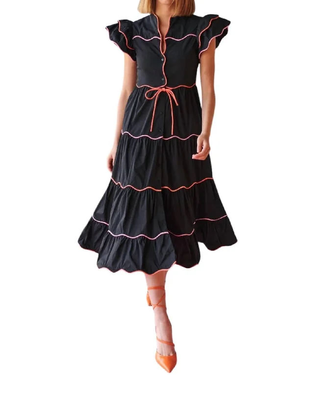 Baba Voyager Dress In Black Tunics Leisure comfortable