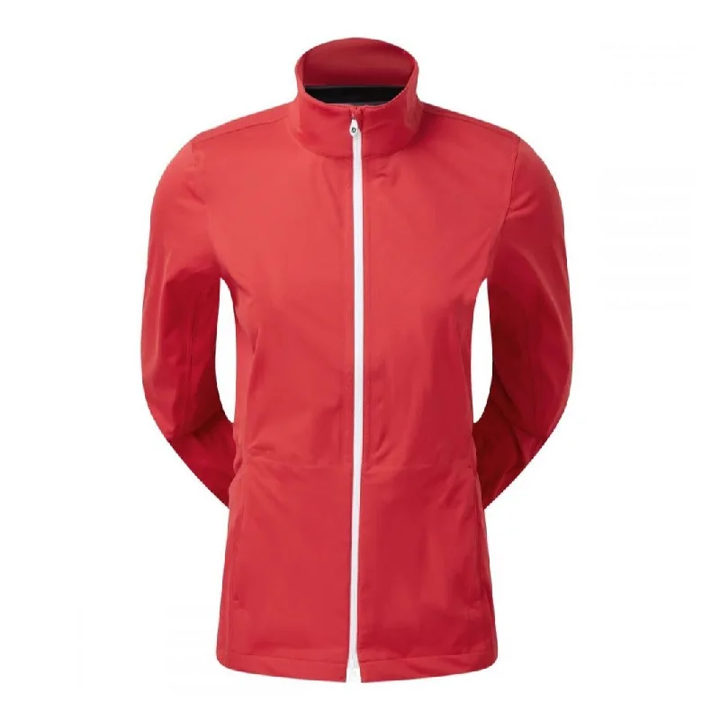 Footjoy Ladies Hydroknit Waterproof Golf Jacket 96576 Notch Collar Jacket Peter Pan Collar Jacket Cowl Neck Jacket Footjoy Ladies Hydroknit Waterproof Golf Jacket 96576 Notch Collar Jacket Peter Pan Collar Jacket Cowl Neck Jacket