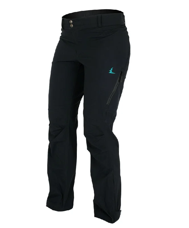 MISSION Softshell Pants | Black High-Waist Jeans