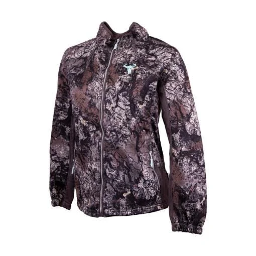 Wildebees Womens Silent Jacket Bark Ribbed Jacket Pleated Jacket Ruffled Jacket
