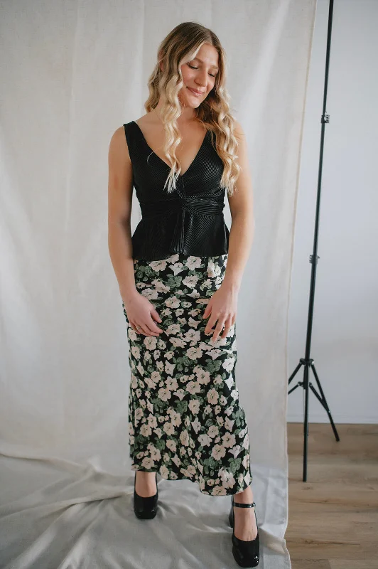 The Fiona Skirt by Heartloom - Raven denim skirt stylish