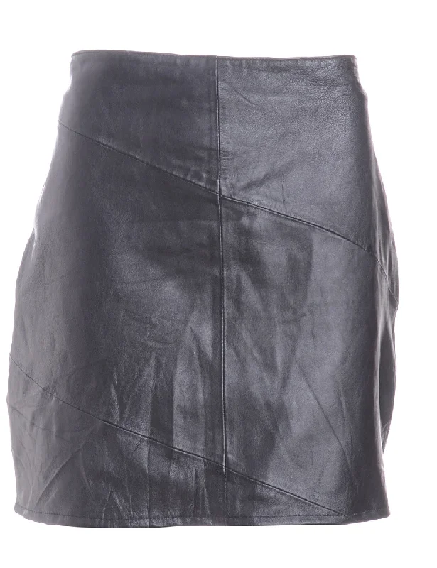 Label Roxy Mini Leather Skirt leather skirt durable