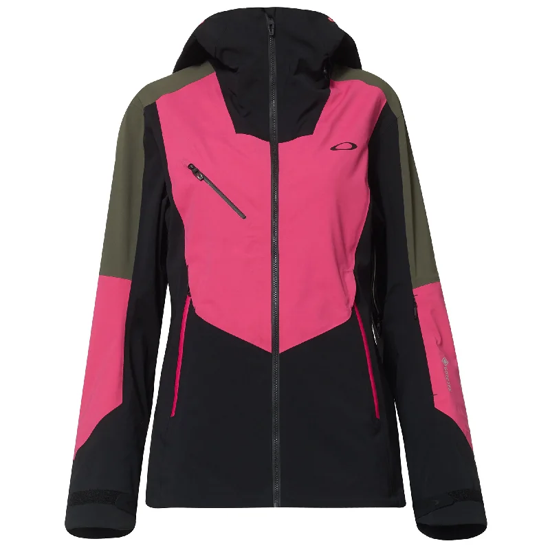 Oakley Spellbound Shell 3L Gore-Tex Womens Jacket Ribbed Jacket Pleated Jacket Ruffled Jacket Oakley Spellbound Shell 3L Gore-Tex Womens Jacket Ribbed Jacket Pleated Jacket Ruffled Jacket