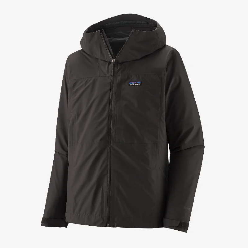 Men's Boulder Fork Rain Jacket Oversized Jacket Tailored Jacket Straight Jacket