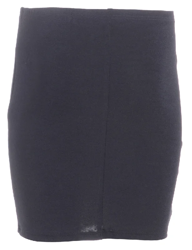 Label Lyndsey Remade Lycra Mini Skirt cashmere skirt fine