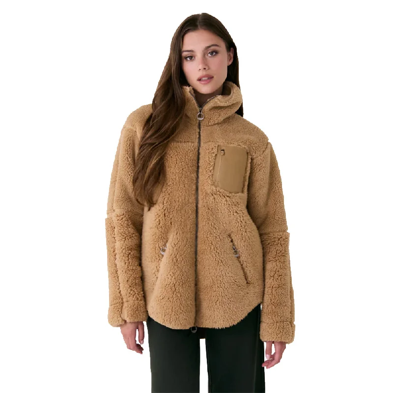 Lole Yana Teddy Zip Womens Jacket Herringbone Jacket Checkered Jacket Solid Jacket