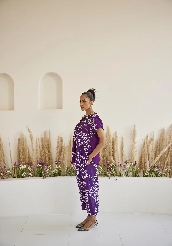 Parsi Gaara Grid Pants Elegant High-Waist Pants