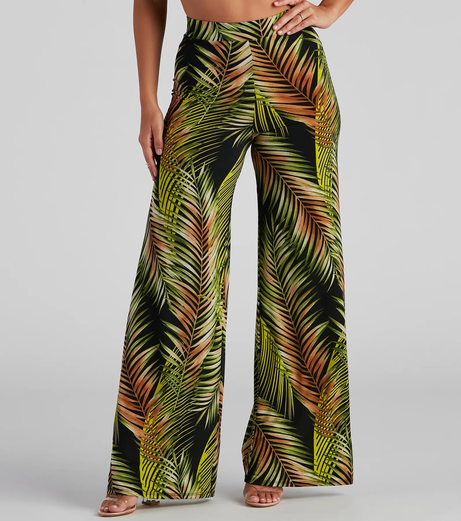 Paradise Falls Wide Leg Pants Soft Sweatpants Style