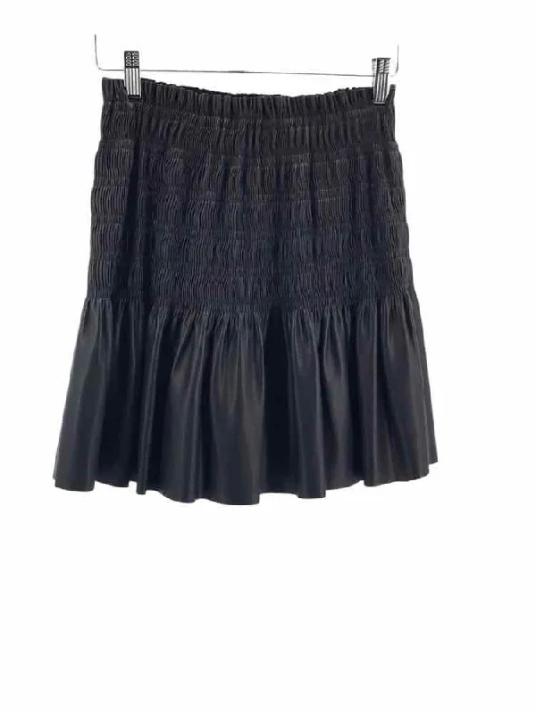 Endless Rose Size XS Black Skirt floral skirt print