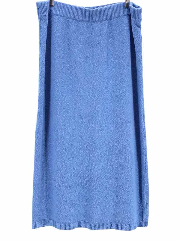 FP Beach Size XL Blue Skirt leather skirt modern