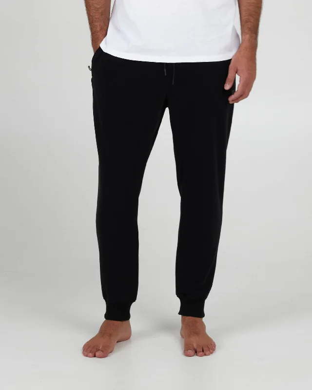 Swellter Polar Fleece Pant - Black Fashionable Tapered Leg Pants