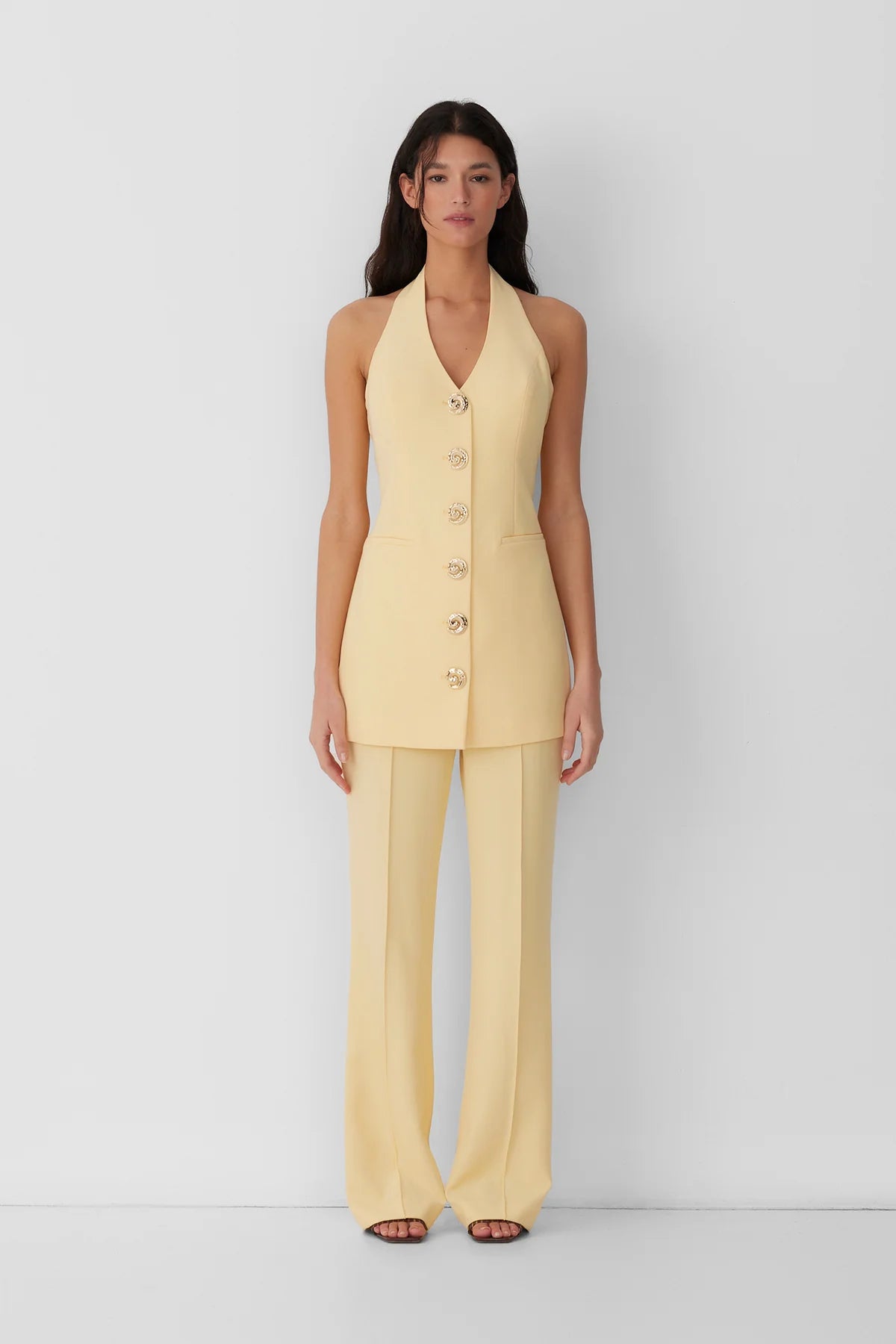 The Wolf Gang Irida Bootcut Pants - Butter Modern Skinny Pants