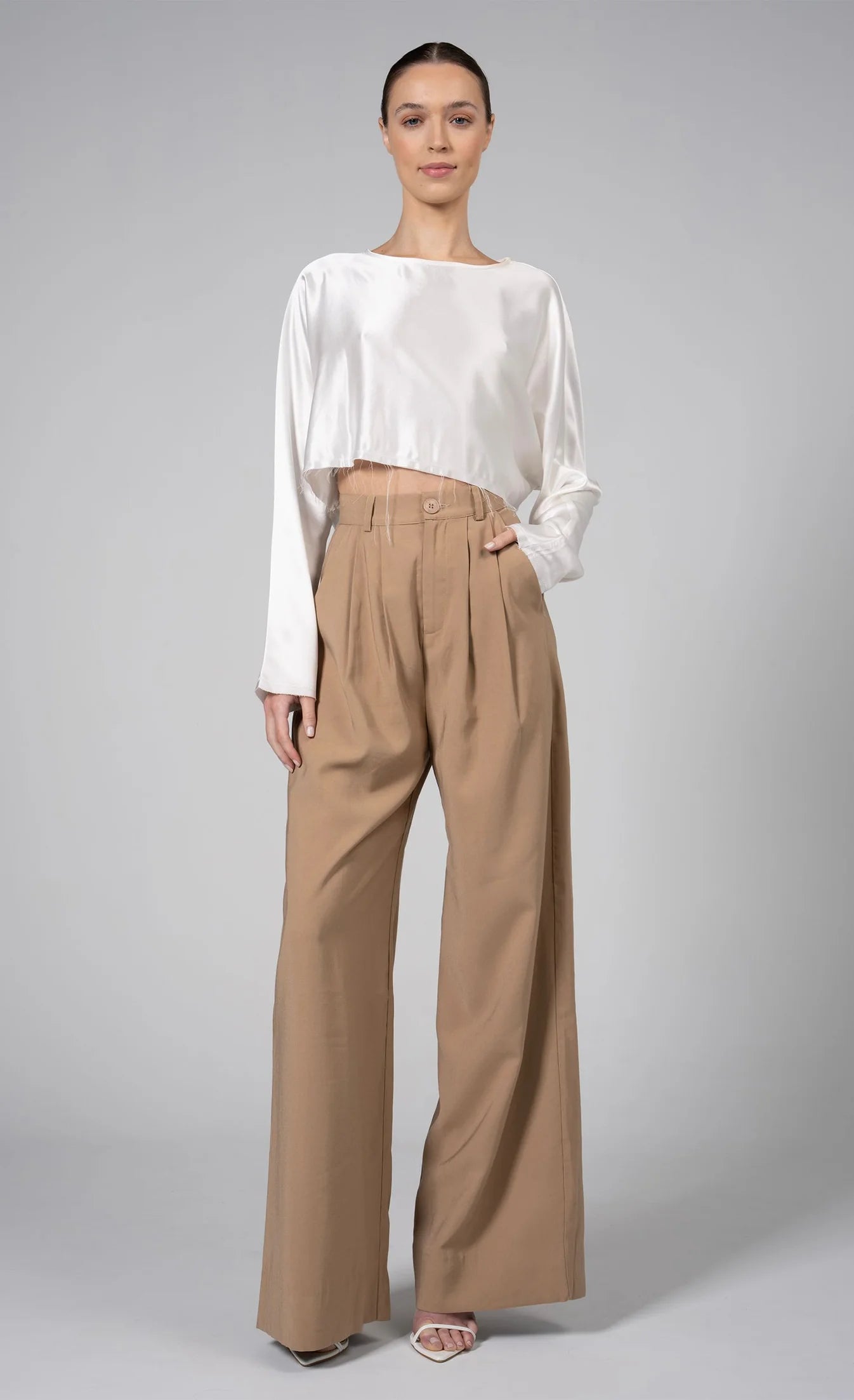 Camel Fabi Pant Trendy Wide-Leg Pants