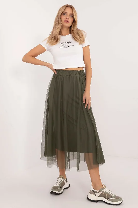 Skirt Italy Moda corduroy skirt textured