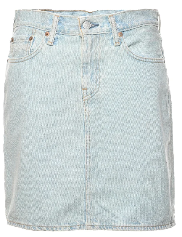 Levi's Denim Midi Skirt - M cashmere skirt soft