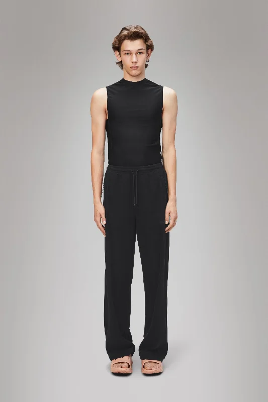 Addis Fleece Pants Wide Elegant Silk Pants