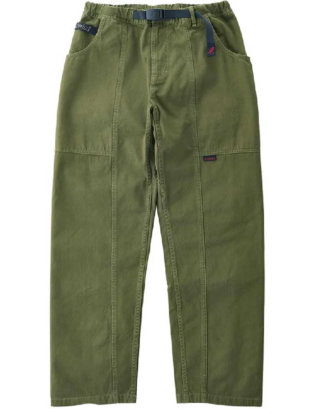 Gramicci Gadget Pants Olive Comfy Zip-Up Pants