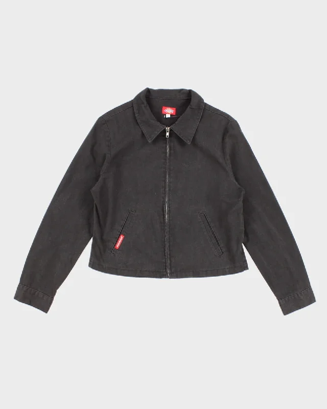Dickies Girl Light Jacket - L Zippered Jacket Buttoned Jacket Snapped Jacket