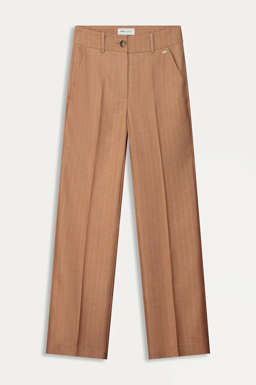 Pants striped sugar brown Soft Stretch Pants