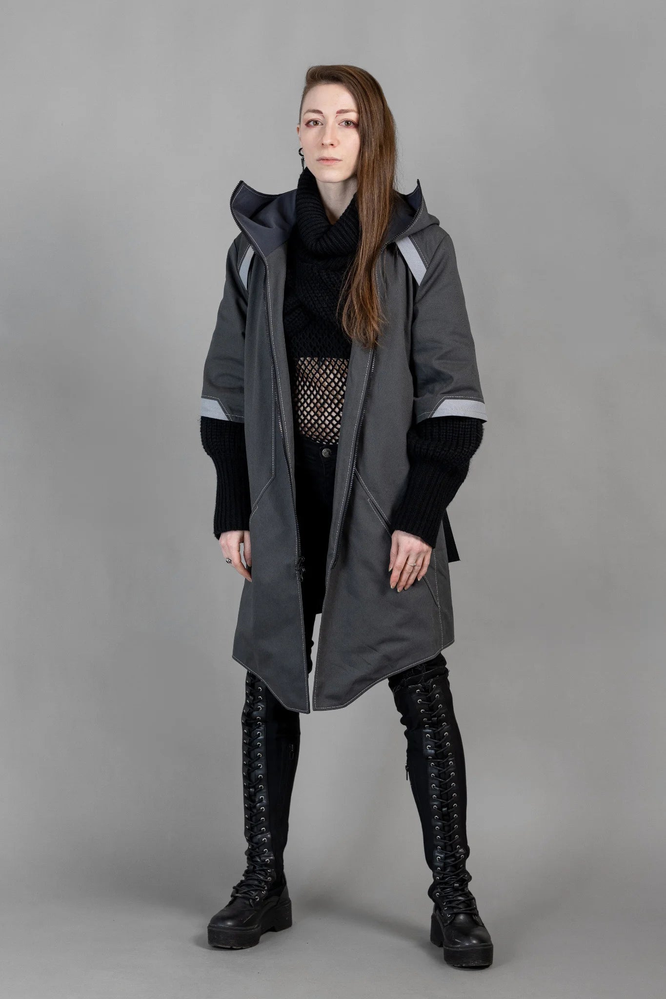 Kage Jacket - Crescent Rise [Unifit] Embroidered Jacket Appliqued Jacket Beaded Jacket