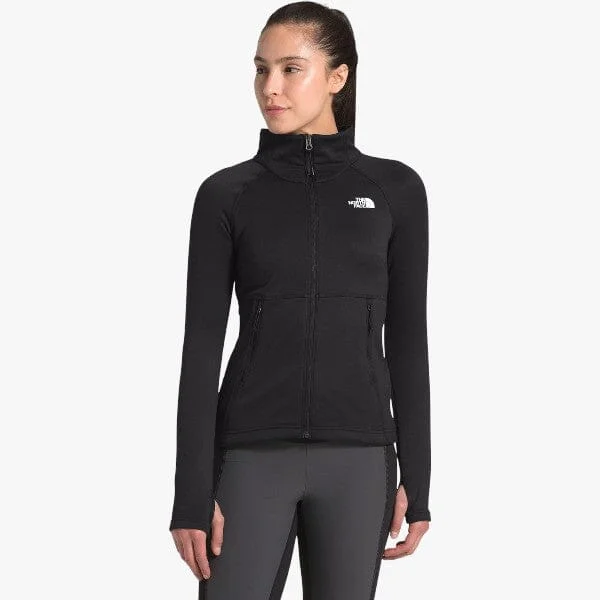 The North Face Women's Canyonlands Full Zip Jacket Black A-Line Jacket Boat Neck Shawl Collar The North Face Women's Canyonlands Full Zip Jacket Black A-Line Jacket Boat Neck Shawl Collar
