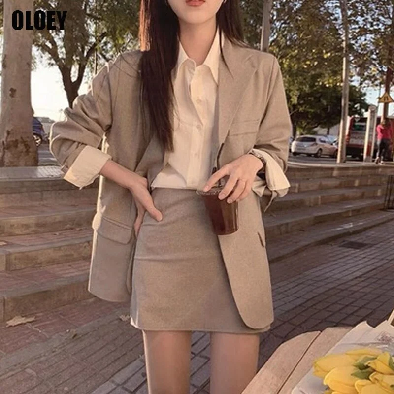 Office Ladies Notched Collar Plaid Women Blazer Single Breasted 2022 Autumn Korea Jacket Casual Suit Female Suit Coat Suit Skirt Nylon Fabric Polyester Fabric Spandex Fabric Office Ladies Notched Collar Plaid Women Blazer Single Breasted 2022 Autumn Korea Jacket Casual Suit Female Suit Coat Suit Skirt Nylon Fabric Polyester Fabric Spandex Fabric