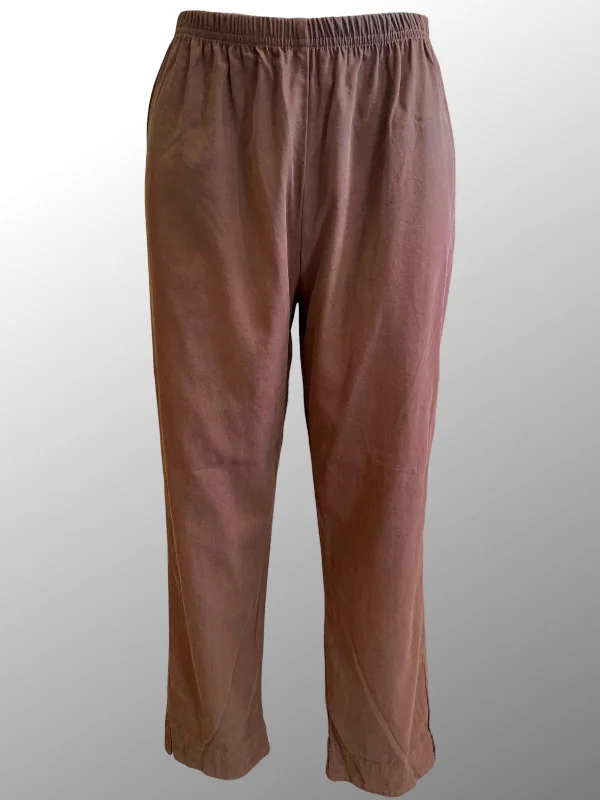 Tapered Crop Tencel Pants Stylish Harem Pants