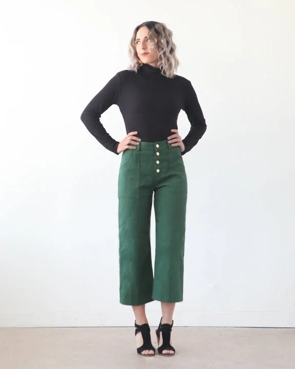 Lander Pants & Short Sewing Pattern - True Bias Casual Sweatpants Style