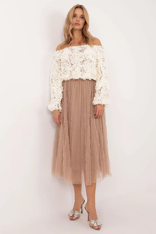 Skirt Factory Price silk skirt sleek