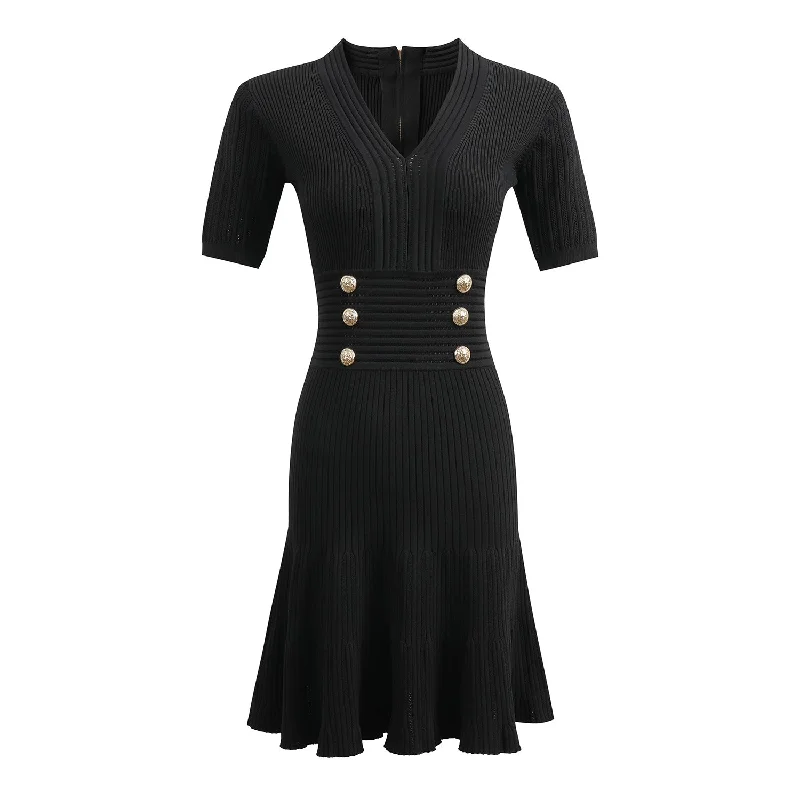 High-end zipper slim hip fishtail skirt linen skirt light