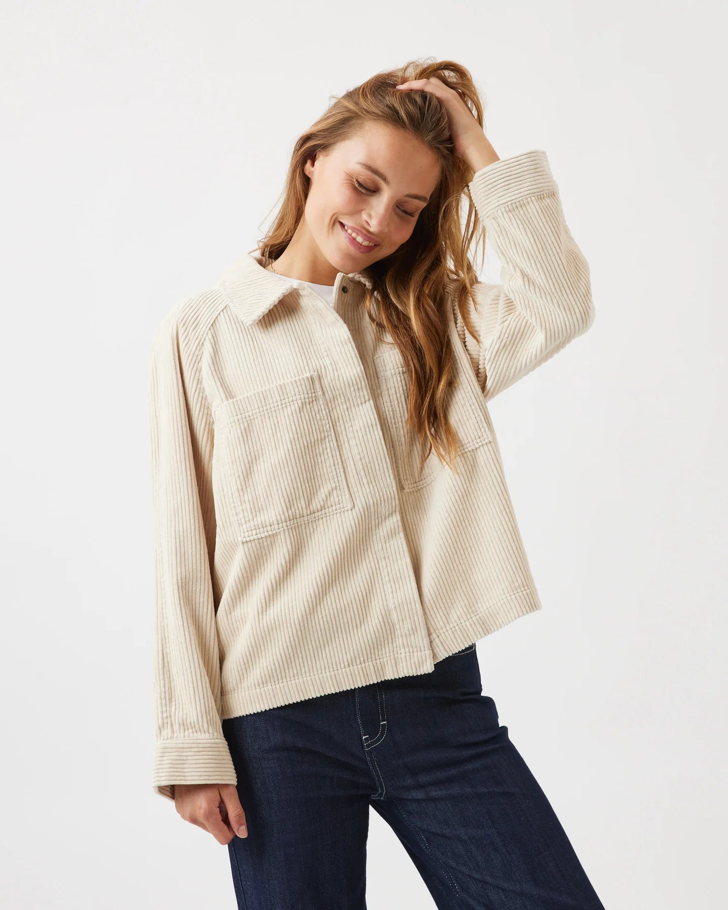 olena lightweight jacket 9133 Denim Fabric Leather Fabric Suede Fabric