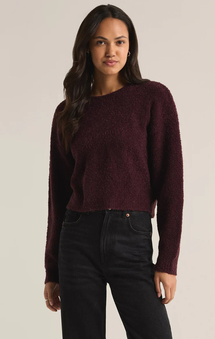Destiny Sweater Polka Dot Checkered Tartan