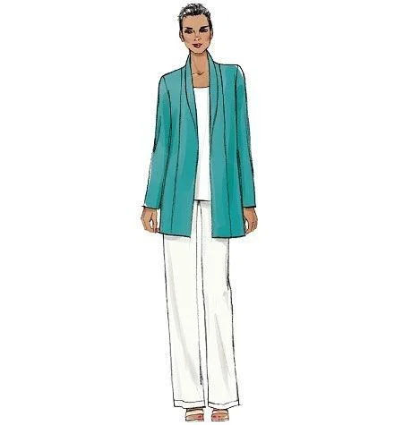 Vogue Pattern V9011 Misses' Jacket, Shorts and Pants Cotton Fabric Linen Fabric Terry Fabric Vogue Pattern V9011 Misses' Jacket, Shorts and Pants Cotton Fabric Linen Fabric Terry Fabric
