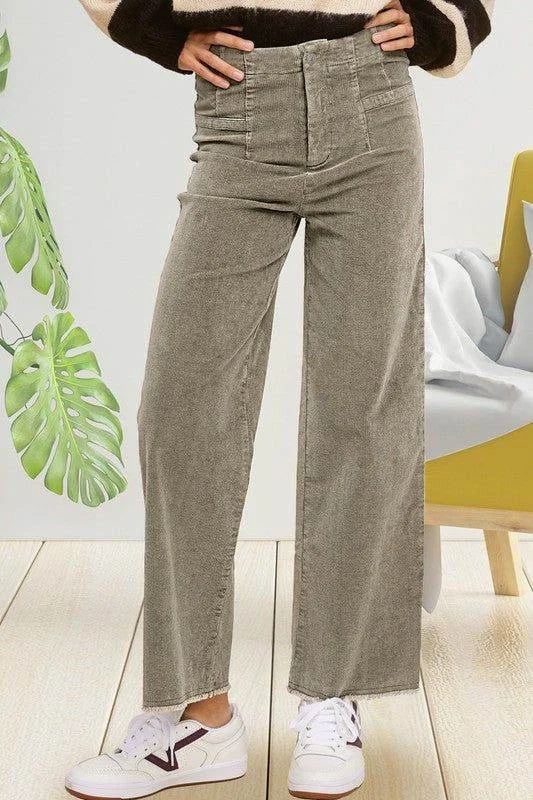 La Miel Candice Pants Chic Faux Leather Pants