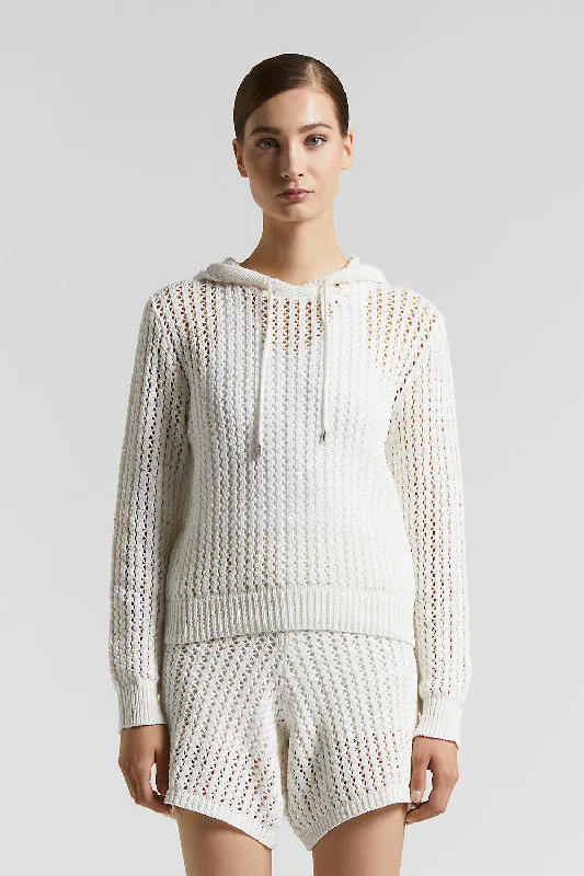 Pure cotton cordonnet sweater with sequins Cotton Fabric Linen Fabric Terry Fabric