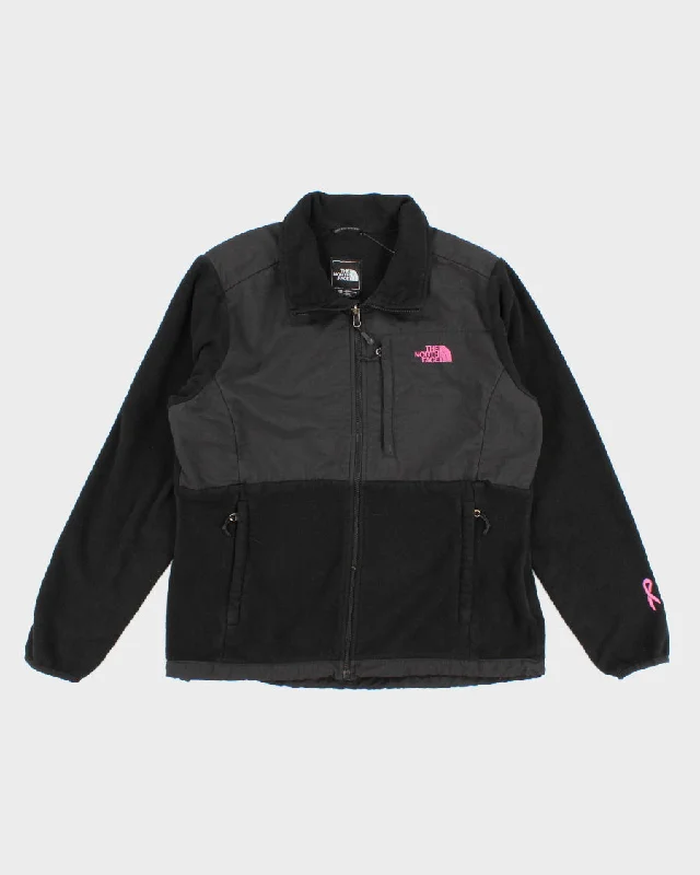 Womens Black The North Face Fleece Zip Up Jacket - L Wool Jacket Cashmere Jacket Tweed Jacket Womens Black The North Face Fleece Zip Up Jacket - L Wool Jacket Cashmere Jacket Tweed Jacket