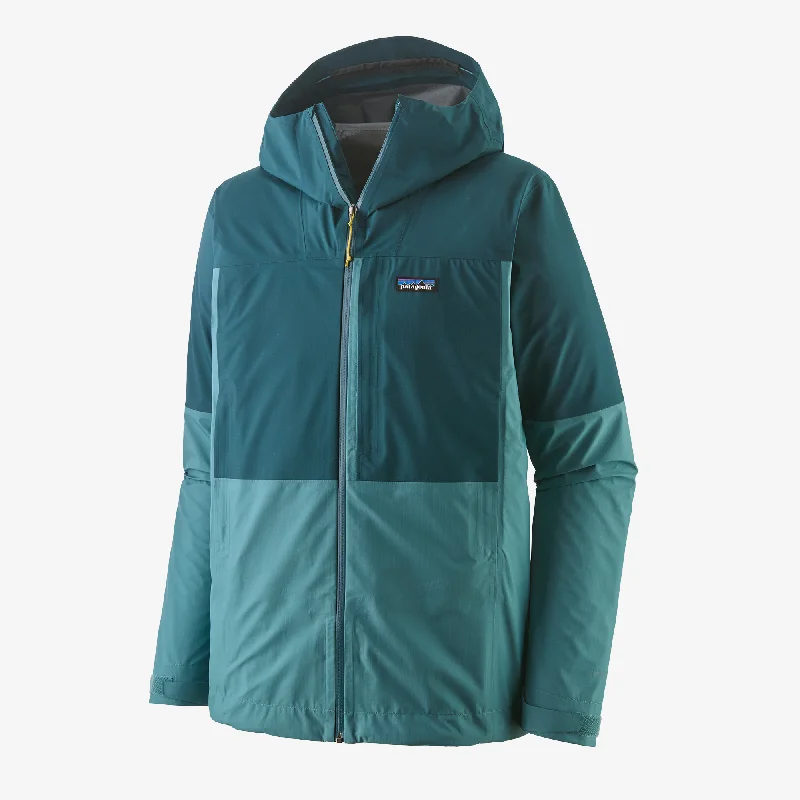 Men's Boulder Fork Rain Jacket Hoodie Zip-Up Jacket Button-Up Jacket